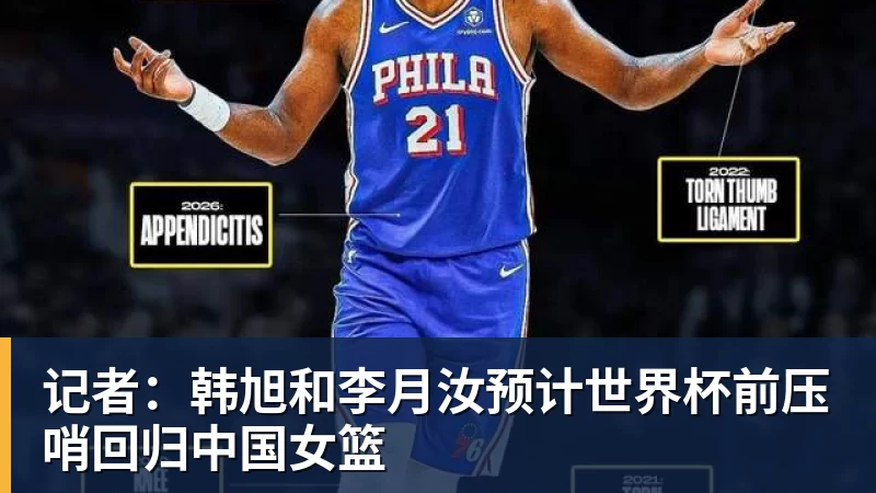 篮球下注记者：韩旭和李月汝预计世界杯前压哨回归中国女篮